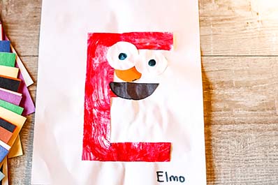 E Is For Elmo