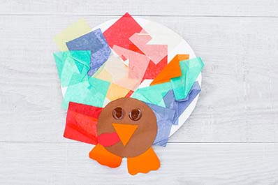 Colorful turkey activity