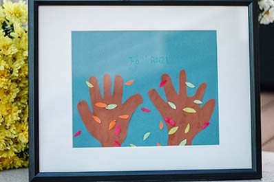 Fall tree hands activity