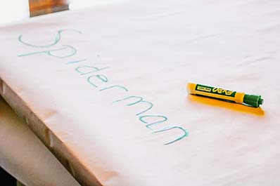 Favorite character name tracing